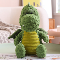 Dragon Green Plush Little Toy Wings Throw Pillow Home Desktop Decoration Gift