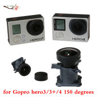 150องศาเลนส์มุมกว้างสำหรับ Gopro Hero 4 3 3สีดำเงิน Action กล้อง12Mp เปลี่ยนเลนส์ Mount สำหรับ Go Pro อุปกรณ์เสริม