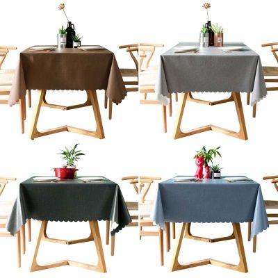 【CW】 Tablecloth Table Cover Rectangular Anti-Hot/Oil Dining Desk Coat