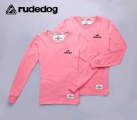 Rudedog เสื้อยืดแขนยาวชาย รุ่น Basic สีชมพู (ราคาต่อตัว)