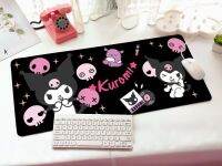 KUROMI B PP KL แผ่นรอง คีย์บอร์ด รองคีย์บอร์ด keyboard ลาย KUROMI KL ขนาด 30 x 70 cm แผ่นหนานุ่ม มียางกันลื่น ด้านใต้ งานสวยงาม สีสดงานดี น่ารัก BY NOEYNEST SHOP