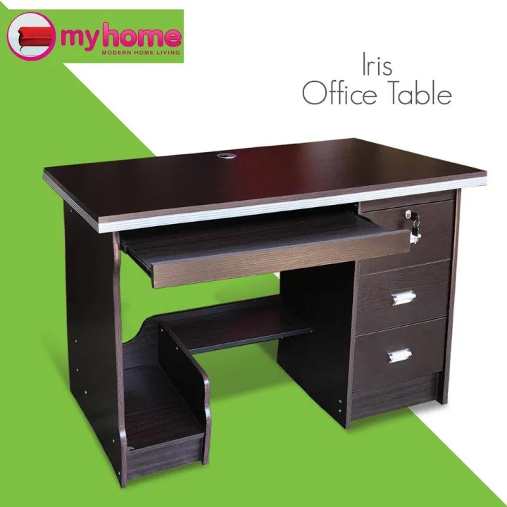 Myhome Siri Office Table/Computer Desks 120(L)x60(W)x75(H)cm | Lazada PH