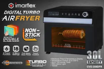 Buy Imarflex Turbo Air Fryer Oven online