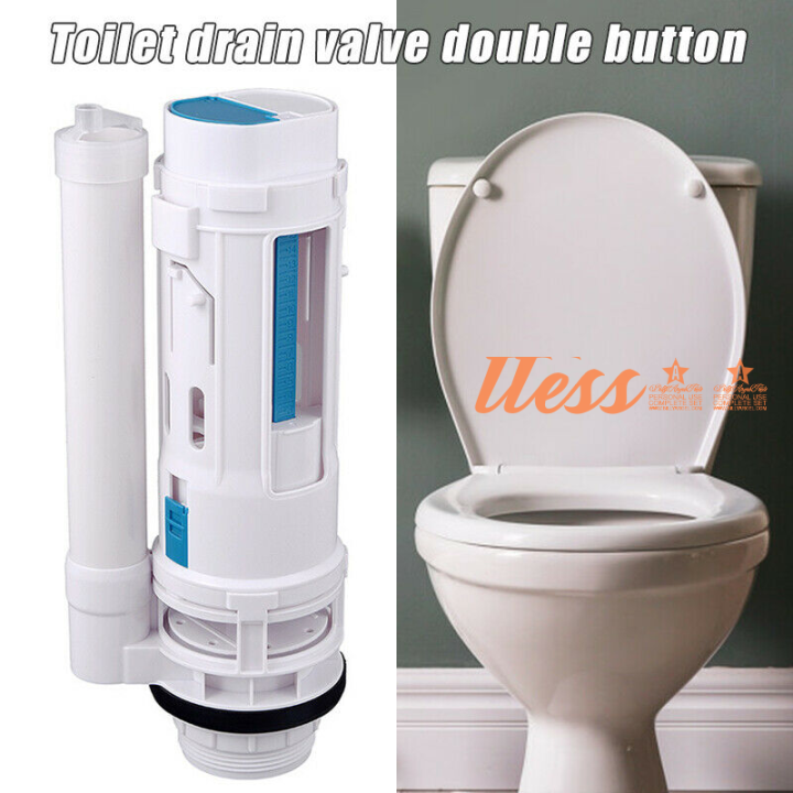 [ttess] Split Toilet Drain Valve Twobutton Toilet Water Outlet Valve