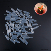 yizhuoliang 100pcs พลาสติกบีบ4ml Transfer Dropper ทิ้งปิเปตสำหรับคัพเค้ก