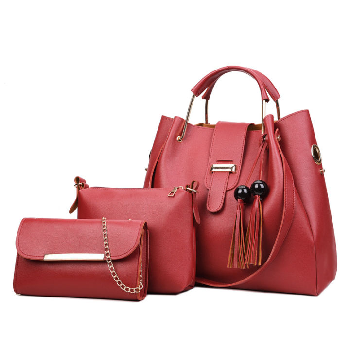 womens-bag-2022-new-solid-color-fashion-beads-tassel-three-piece-set-mother-and-child-bag-portable-shoulder-bag-2023