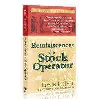 Wiley Investment Classics Reminiscences Of A สต็อก Operator โดย Edwin Lefevre ผ้าลายซ้ำหนังสือเพื่อการลงทุนยอดนิยมแนะนำอย่างมาก Financial Wealth Management อ่านวัสดุสำหรับนักลงทุนของขวัญปีในตลาด