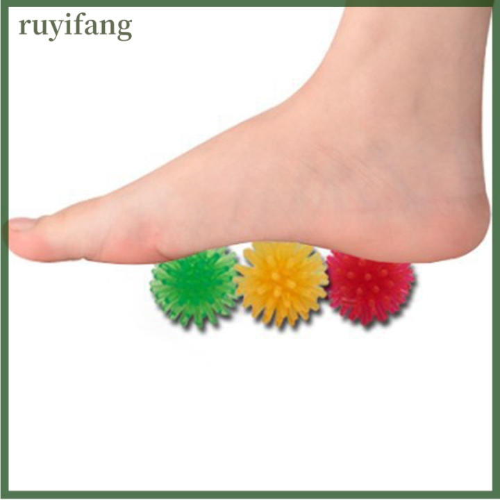 ruyifang-ลูกบอลของเล่น12x-สำหรับแมวลูกบอลของเล่นตุ๊กตาลูกบอลสีสันสดใสของเล่นให้แมวเคี้ยวเล่นแบบโต้ตอบมีหนาม