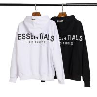 Spot fashion ESSENTIALS new mens and womens same size 3M reflective high street hooded sweater