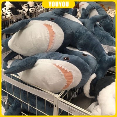 Tfboys Roy Ikea หมอนตุ๊กตาฉลามน่ารัก ขนาดใหญ่ ของเล่น ของขวัญวันเกิด สําหรับเด็ก