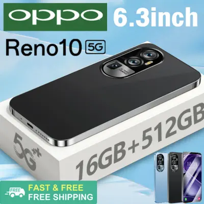 โทรศัพท์มือถือ OPPQ Reno10 5G 6.3นิ้ว รองรับ2ซิม แรม16GB รอม1024GB Face unlock HD Smartphone Android12.0 4G/5G โทรศัพท์สมา 6800mAh โทรศัพท์ Mobile phone COD ส่งฟรี มือถือราคาถูกๆ โทรศัพท์สำห รับเล่นเกม โทรศัพท์ ถูกๆ ดี 5G มือถือ โทรศัพท์ถูกๆดี แถมฟร