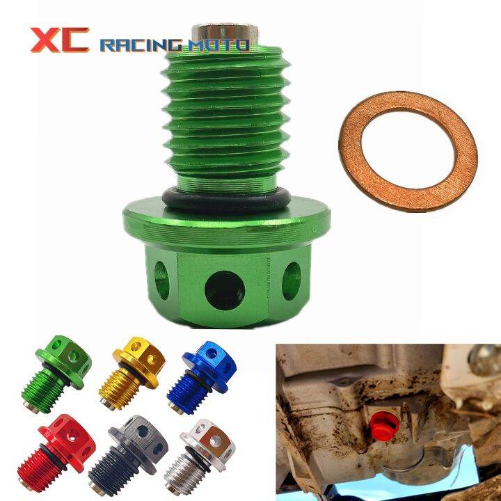 Oil Drain Plug Bolt Screw For Kawasaki Z750 Z750S 20042010 Z900RS 2018