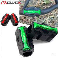 MOWOK สำหรับ KAWASAKI VULCAN S 650 VN650 VULCANS 2015 - 2020 รถจักรยานยนต์ CNC กันชนตัดแต่งบล็อกป้องกันเครื่องยนต์ (รุ่นขยาย)