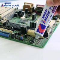 Kafuter K-705 RTV Karet Silikon Elektronik Lem Sealant Transparan Organo Silikon Resistansi Isolasi Suhu Tinggi