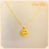 สร้อยทองเคแท้18k จี้สไมล์(Smile)ทองคำ 99.99% จี้แฟนสาวของขวัญวันเกิดจัดส่งฟรี