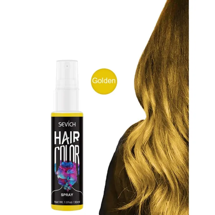 n][Sevich Hair Color Spray Instant Hair Color Styling Product Hair Dry Color Fashion