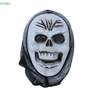 ?【Lowest price】HOMA คอสเพลย์เครื่องแต่งกายสยองขวัญผีคอสเพลย์หน้ากากสำหรับใบหน้า Headwear Halloween Mask