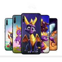 Black อ่อนนุ่ม ซิลิโคน เคสโทรศัพท์ หรับ iPhone XR 7 6s 6 11 5s XS 5 8 SE Max Plus X Pro H-148 Spyro The Dragon