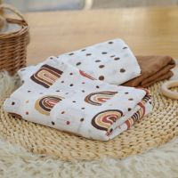 【CW】♙﹍▽  Newborn Muslin Swaddle Blanket 70  30  Cotton Baby for   Boys Soft Infants Bibs