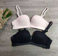 สินค้าพร้อมส่งจากไทย?Sanay Bra? (N584) เสื้อในไร้โครงญี่ปุ่น 3 ตะขอหลัง เสริมฟองน้ำ แต่งกลิตเตอร์