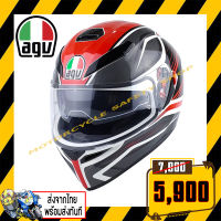 หมวกกันน็อค AGV K3-SV PROTON BLACK RED (สินค้าใหม่ทุกชิ้นตอบแชทไวไม่ทิ้งให้รอนานพร้อมส่งทันทีได้รับสินค้า2-3วัน)