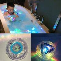 Colorful Bathroom LED Pool Light Kids Waterproof Flashing Bath Tub Toys Funny Shower Party Nightlight Floating Toy For Children