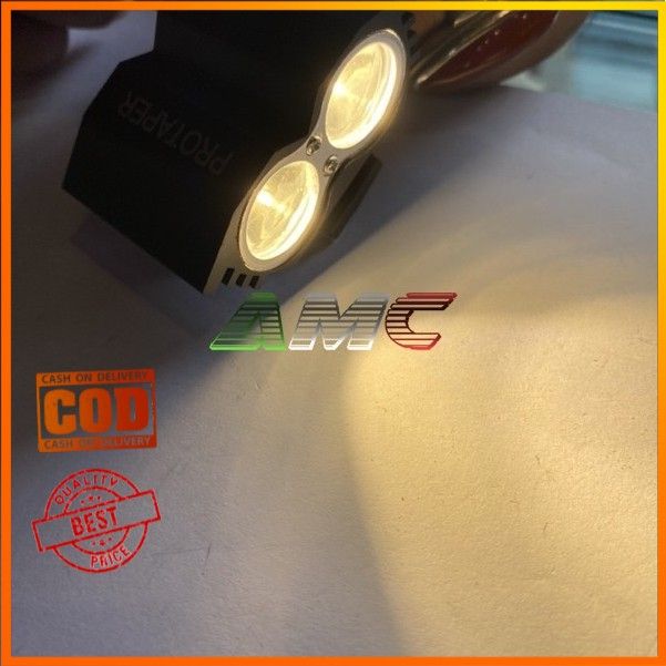 Lampu Led Owl Tembak Sorot Ultrafire Cree 2 Mata 3 Mata Flash Sorot Kuning Putih 3 Mode 