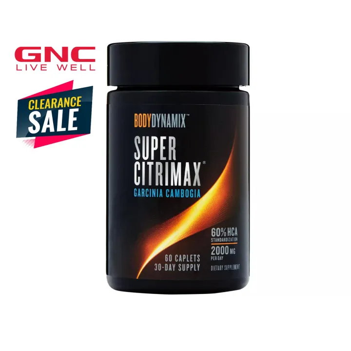 GNC BODYDYNAMIX Super Citrimax (Best by November 2022) Lazada PH
