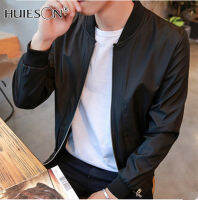 【Huieson】เสื้อคาร์ดิแกนเนื้อบางกีฬาผู้ชาย,เสื้อแจ็คเก็ตกันแดดลำลองกลางแจ้งเทรนด์ชุดกันแดดฤดูใบไม้ร่วง