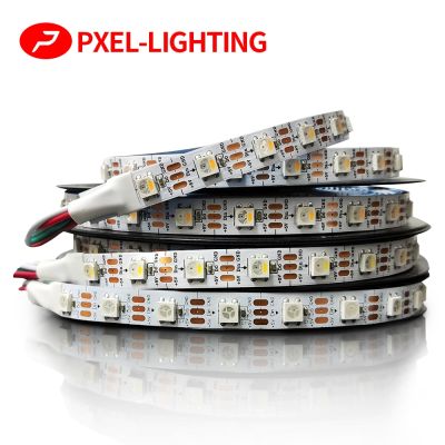 SK6812 RGBW Led Strip Light 4 in 1 Similar WS2812B 1m 4m 5m 30 60 144 LEDs Individual Addressable RGBWW Led Lights IP30 65 67 5V LED Strip Lighting