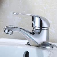 Bathroom faucet hot and cold washbasin faucet double hole three hole washbasin basin hot and cold dual faucet