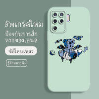 เคส oppo a94 ซอฟท์แวร์แองเจิลอาย กันรอย กันน้ำ ฝาหลังลื่น ปกเต็ม ไม่ติดขอบ ไม่ติดฟิล์มมือถือ การ์ดน่ารัก เคสป้องกันเลนส