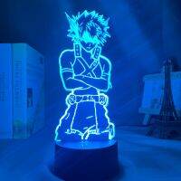 Acrylic 3d Lamp Anime My Hero Academia Dabi Led Light for Bedroom Decor Cool Manga Gift for Him Rgb Colorful Night Light Dabi