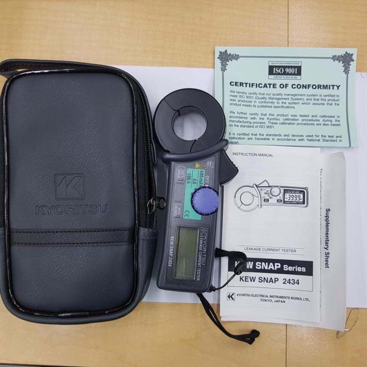 Kyoritsu 2434 Leakage Current Tester ( Made In Japan) Lazada Singapore
