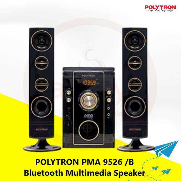 POLYTRON PMA 9526 /B Bluetooth Multimedia Speaker | Lazada Indonesia