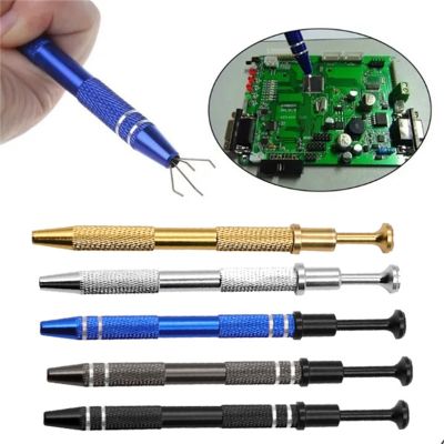 【lz】☈✤❧  Pick up ferramenta de precisão peças grabber ic chip extrator peças componentes eletrônicos pinça coletor parafuso picador pinças