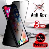 หน้าจอกระจกฟิล์มกระจก IPhone X พร้อม Privacy คุณภาพสูงฟิล์มกันรอยสำหรับ IPhone 15 Pro Max 14 Plus 13 Pro 12 Mini 11 XS Max XR X SE 6S 7 8 Plus Anti-Peeping Protector