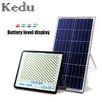 Keda Solar Floodlight LED Cast Lamp Outdoor Street Garden Bright White Light Sun Energy Aluminium Alloy Last Long Time