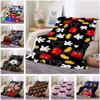 3D Printing Street Wear  Cartoon Blanket  Mouse Minnie Childrens Room Household Flannel Cute Bedroom Bed Sofa Warm Can Be Customized a66