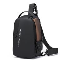 ❐ Mens Chest Bag Mens Messenger Chest Bag Casual Sports Messenger Small Bag Multifunctional Shoulder Backpack Mens Bag Chest Bag