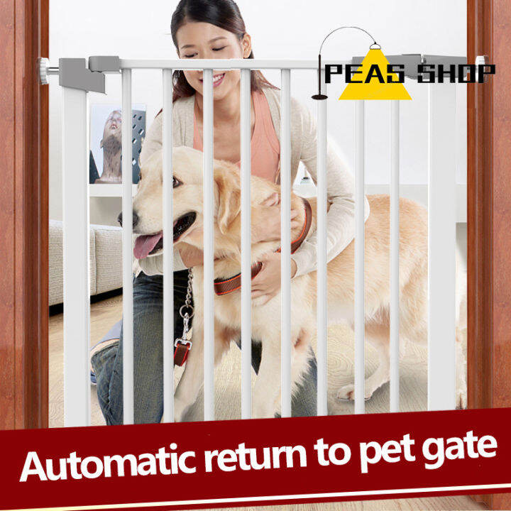 Baby Gate for Doorways and Stairs, Auto Close Safety Baby Gate for Kids