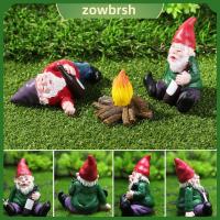 ZOWBRSH ของขวัญ เครื่องประดับ Terrarium ตะไคร่น้ำ เมาเอลฟ์ สวนนางฟ้า โนมส์จิ๋ว ตุ๊กตาคนแคระ ภูมิทัศน์ขนาดเล็ก