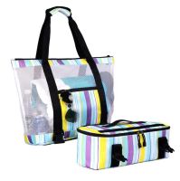 hot【cw】 Two-In-One Thermal Insulation Beach Tote Ultra Durable Detachable Dry Wet Separation Mesh Cooler Large Capacity