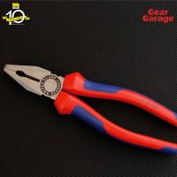 คีมปากจิ้งจก KNIPEX รุ่น NO.03 02 200 Combination Pliers ขนาด (200mm.) [ Gear Garage by Factory Gear ]