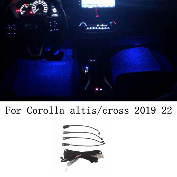 Color Foot Light Ambient Light Lamp Car Interior Decorative Atmosphere