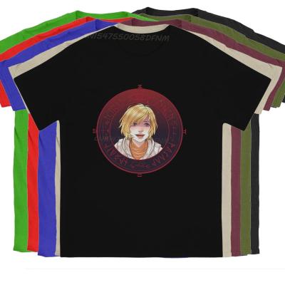 Heather WTF Face Hip Hop T Shirt Silent Hill Japanese Classic Survival Horror Game Leisure T-shirts Oversized T-shirt For Men