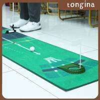 การวางกอล์ฟ Tongina Cup Übung ระยะการขับรถ Tragbares Hinterhof-Rasen-Putt-Training