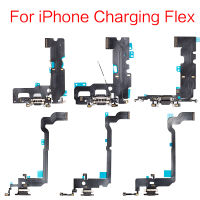 1 pcs สำหรับ iPhone 7 8 Plus X XR XS MaxCharger ชาร์จพอร์ต USB Dock Connector Flex Cable พร้อมไมโครโฟนและหูฟังแจ็ค-m0pi