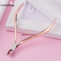 Ingrown Nail Cuticle Cutter Trimmer - Cuticle Clipper Nipper Professional Cuticle Remover Tool for Fingernail and Toenail (Rose Gold)