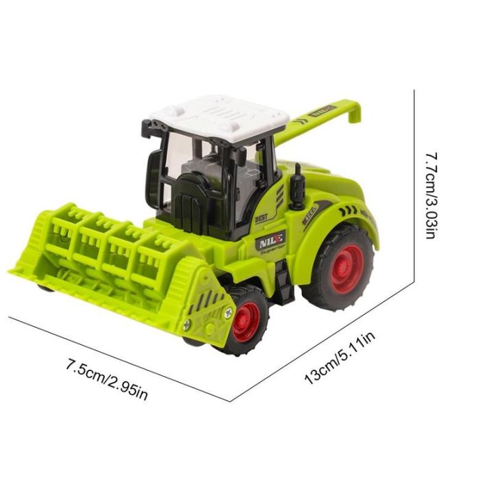 cartoon-tractor-truck-inertia-engineering-simulated-harvester-children-boy-pull-back